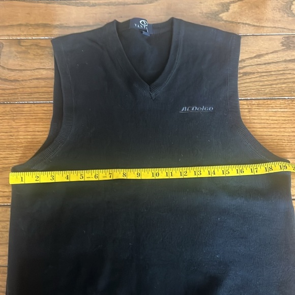 Vantage Acdelco Black Knitted Vest Size L - Picture 6 of 8